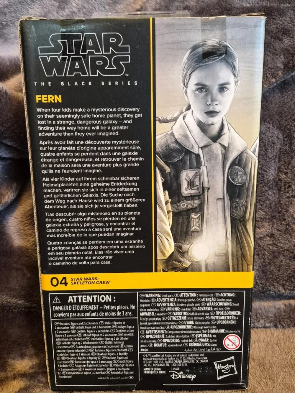 Hasbro Star Wars The Black Series Fern Skeleton Crew Figure